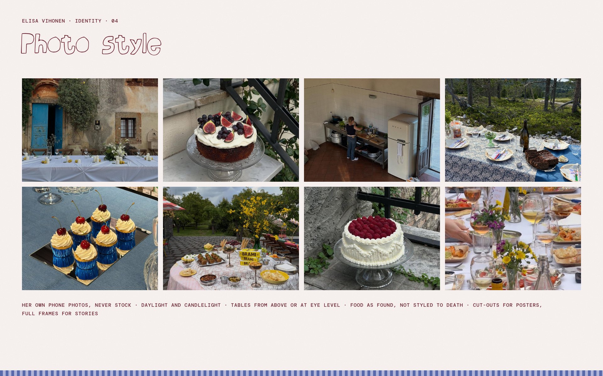 Photo style board