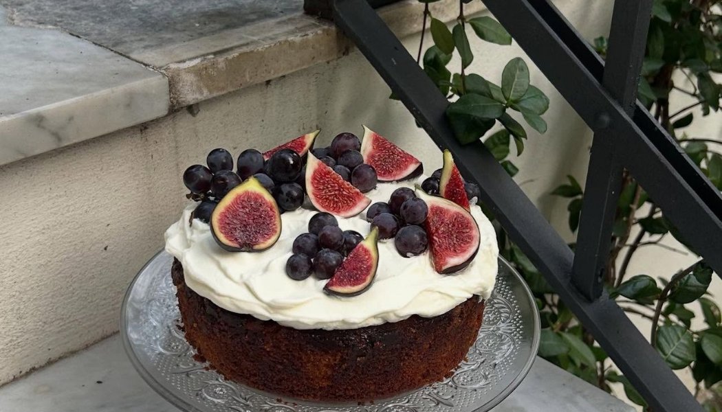 Business card front: the fig cake