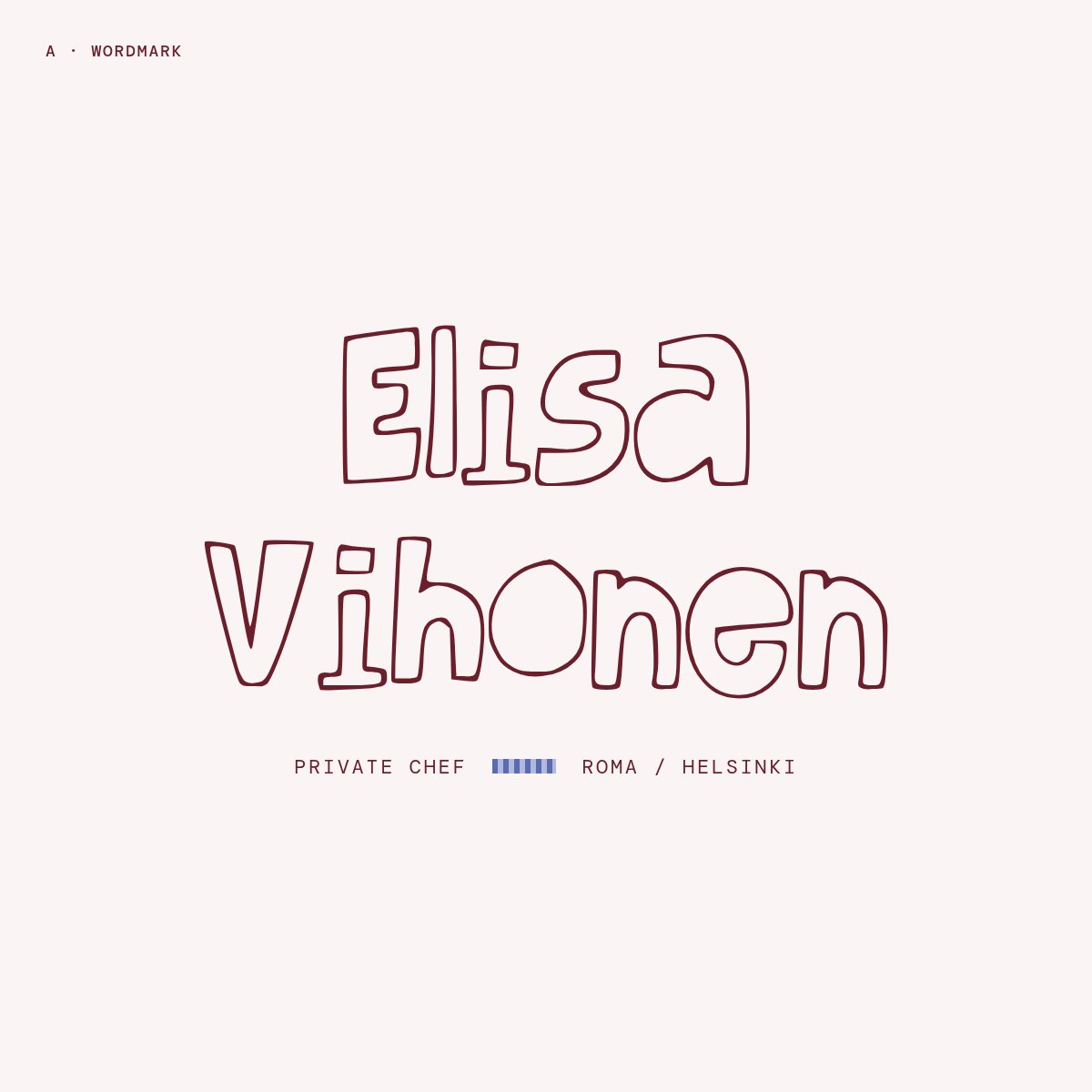 Logo A, stacked wordmark
