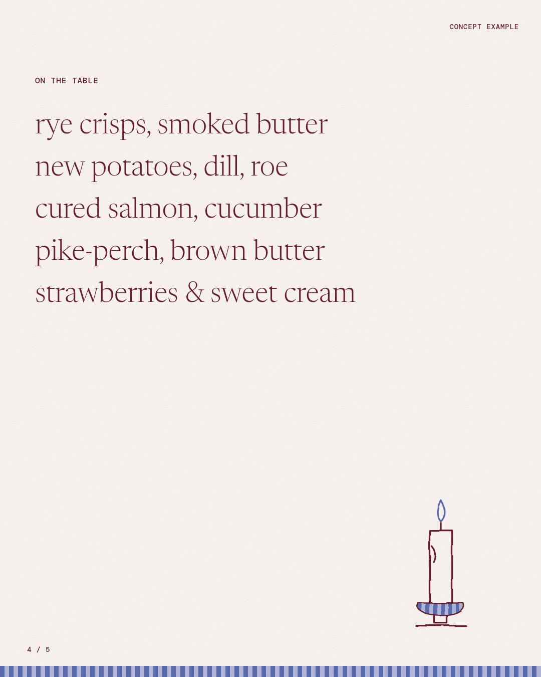 Midsummer Supper carousel, slide 4